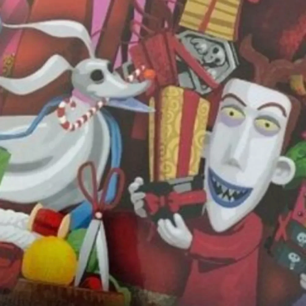 Disney 2024 The Nightmare‎ Before Christmas Poster Calendar NWT